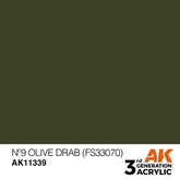 Olive Drab Nº 9 (FS33070)